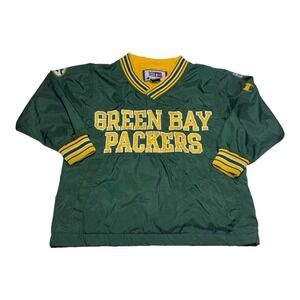 Vintage Green Bay Packers Jacket‎ KIDS Sz M Champion NFL Pro Line Lined Pullover